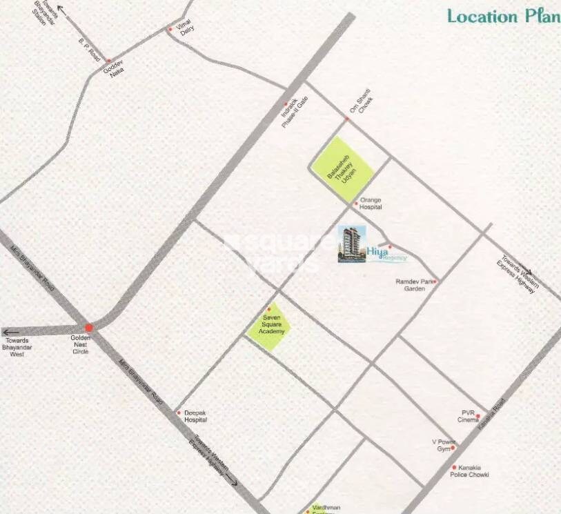 Hiya Regency Location Image