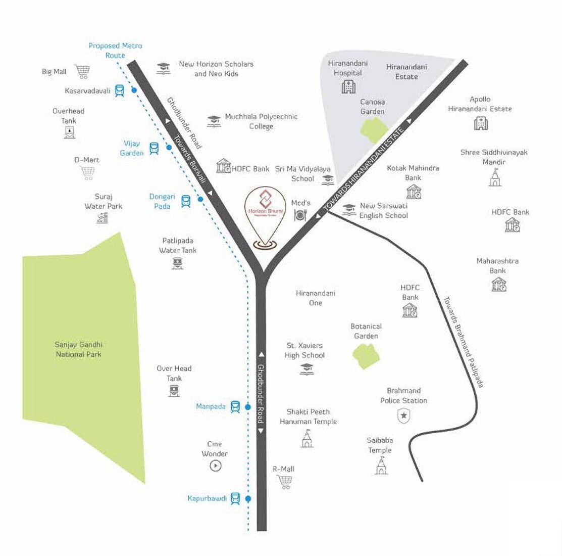 Horizon Bhumi Location Image