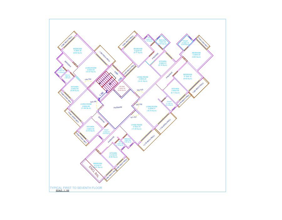 Housai Om Sai Krupa CHS Floor Plans