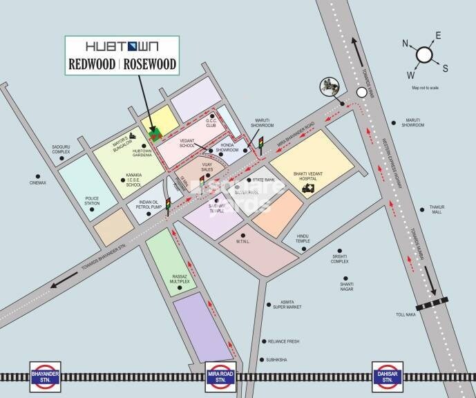 HUBTOWN GARDENIA ROSEWOOD & REDWOOD CHS LTD Location Image