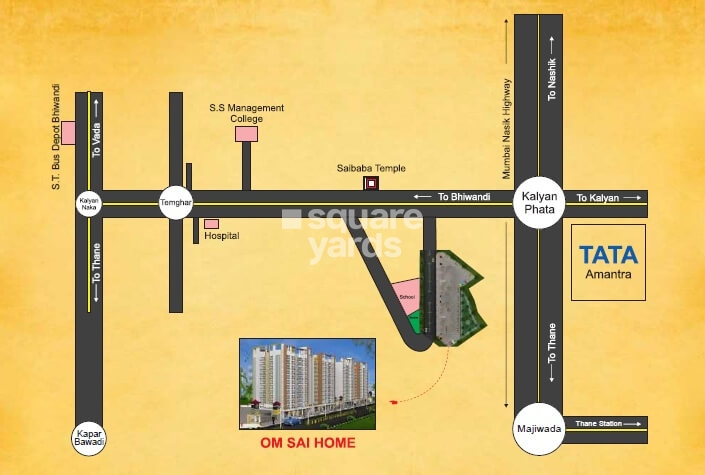 Infini Om Sai Home Location Image