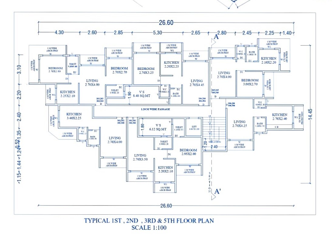 Infinity Shree Krishna Kunj CHS Floor Plans