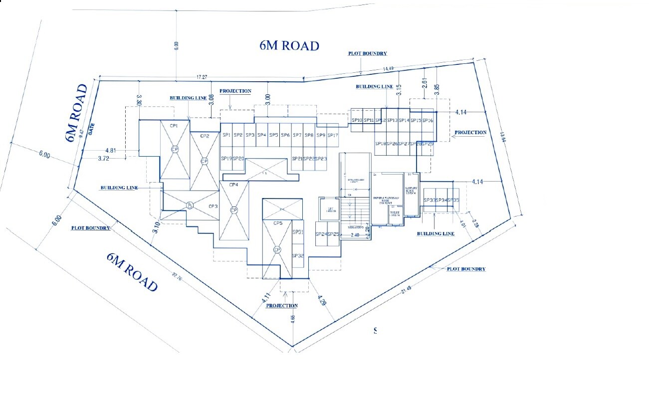 Infinity Shree Krishna Kunj CHS Master Plan 1