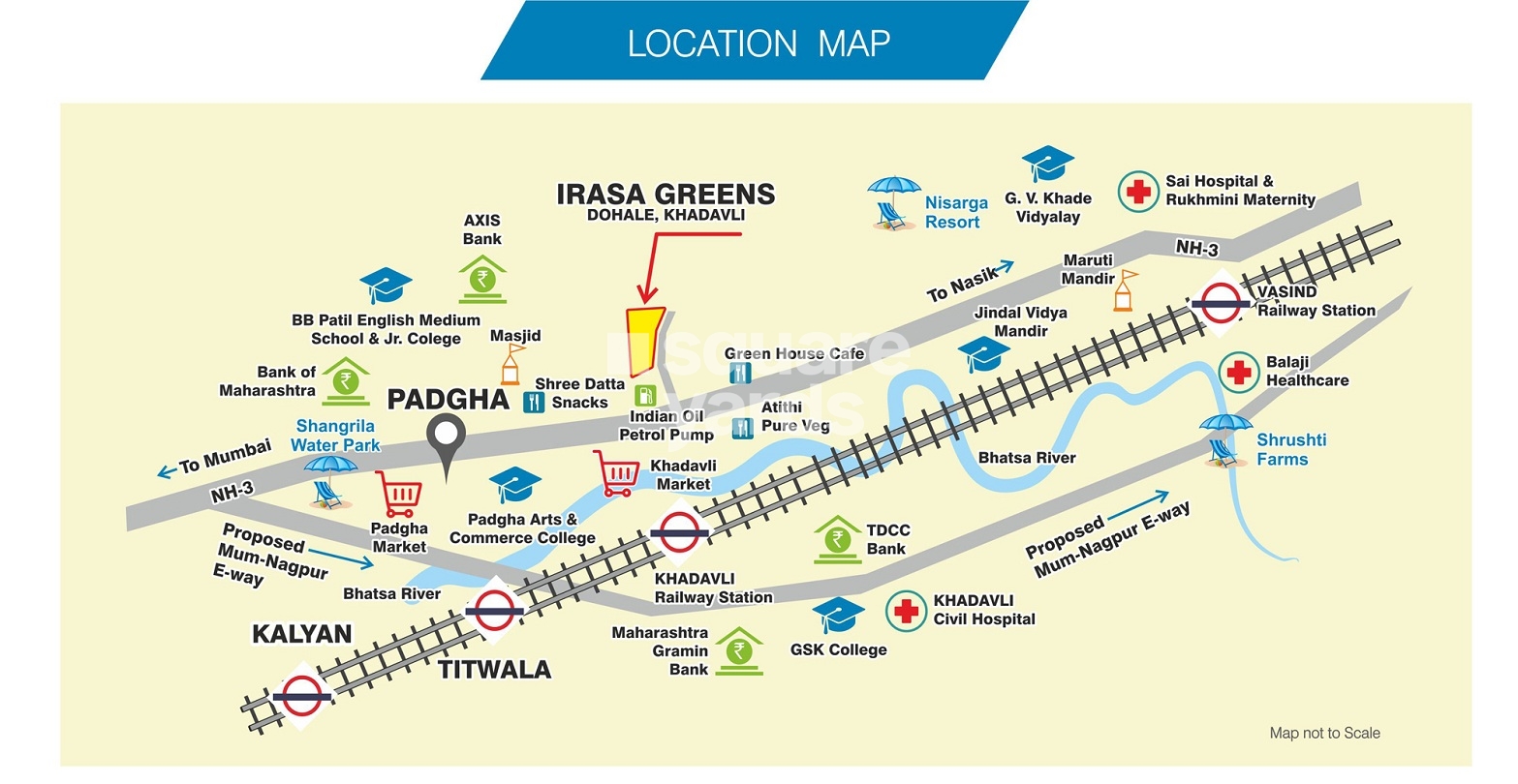 IRASA Greens Location Image