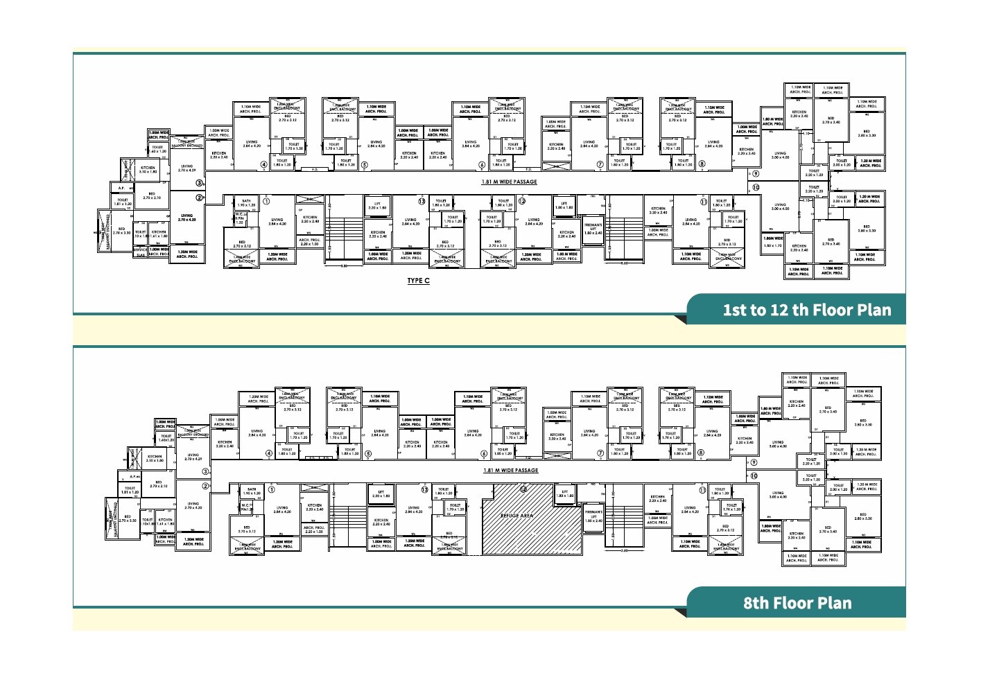 Iskcon Residency Floor Plans