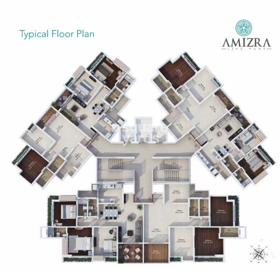 Jagdale Amizra Floor Plans