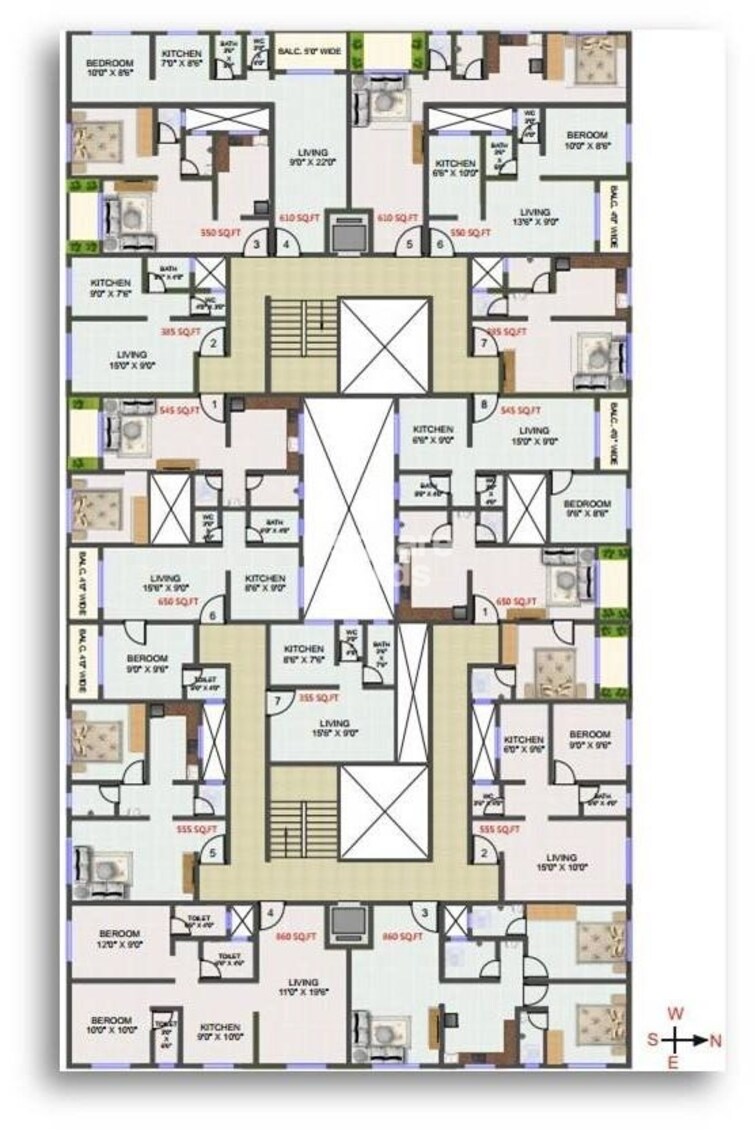 Jai Mata Di Complex Floor Plans 1