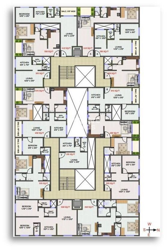 Jai Mata Di Complex Floor Plans 1