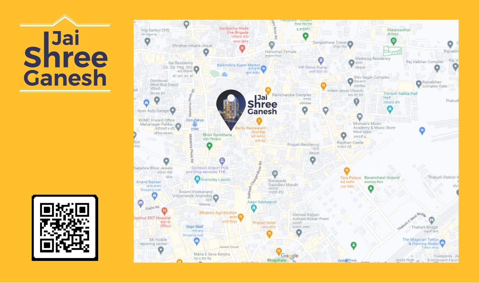 Jai Shree Ganesh CHS Location Image