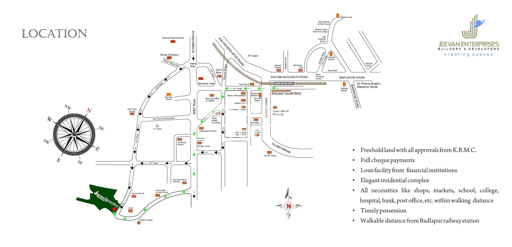 Jeevan Lifestyles Phase VI Location Image