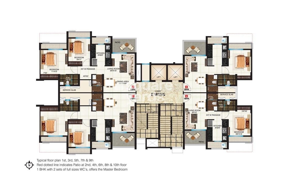 JH Regency Park Floor Plans 4