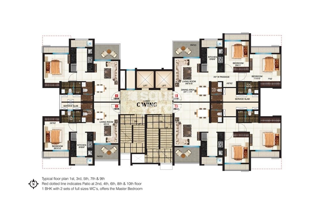 JH Zojwala Regency Park Floor Plans 2