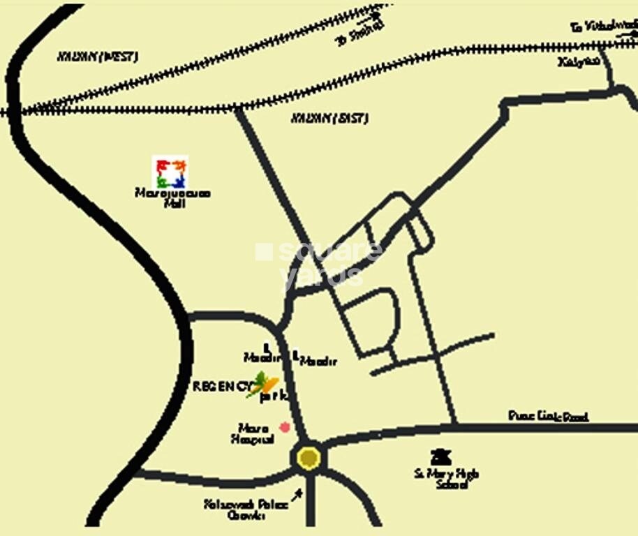 JH Zojwala Regency Park Location Image