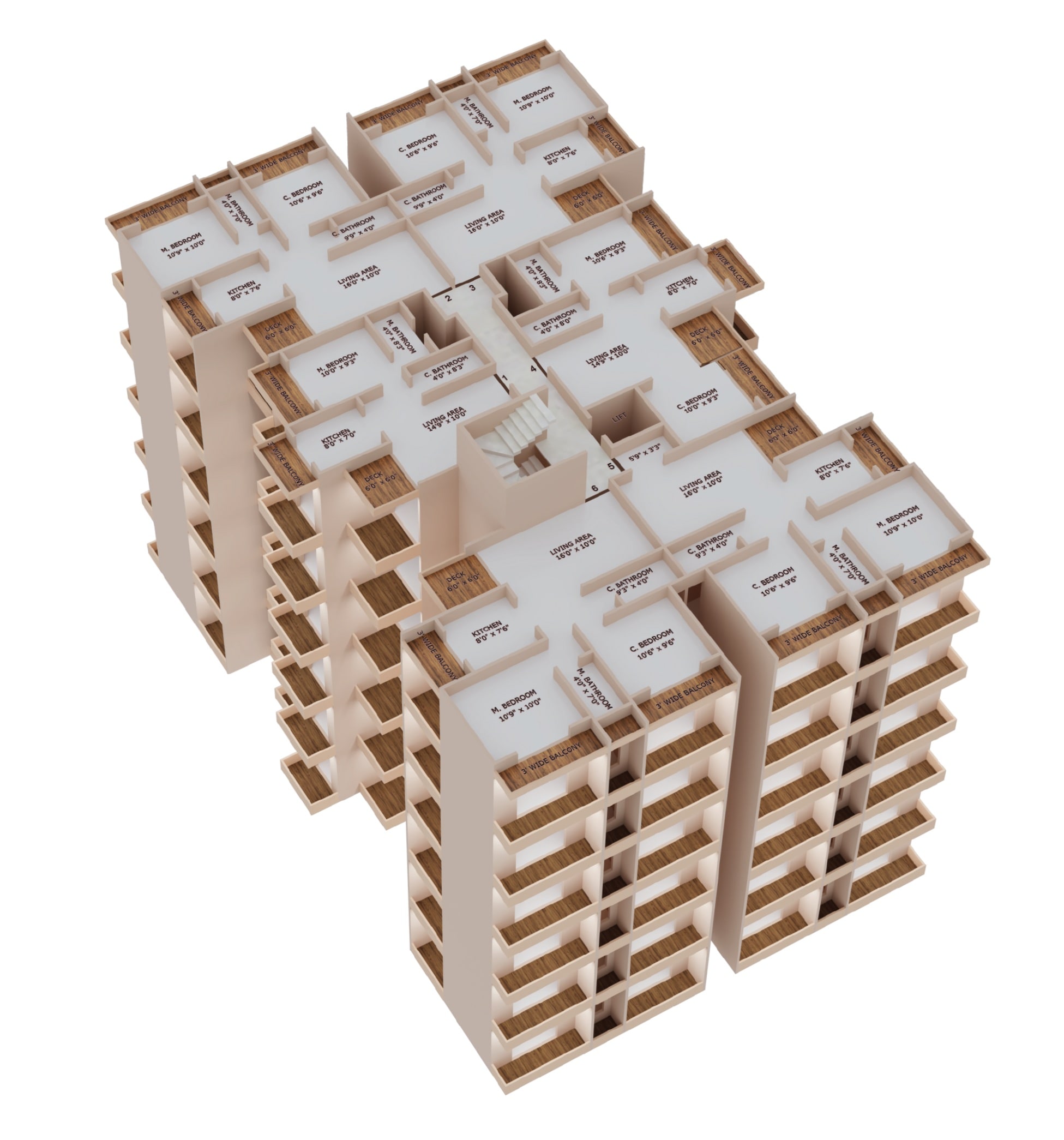Jhalak Fourwings Floor Plans 1