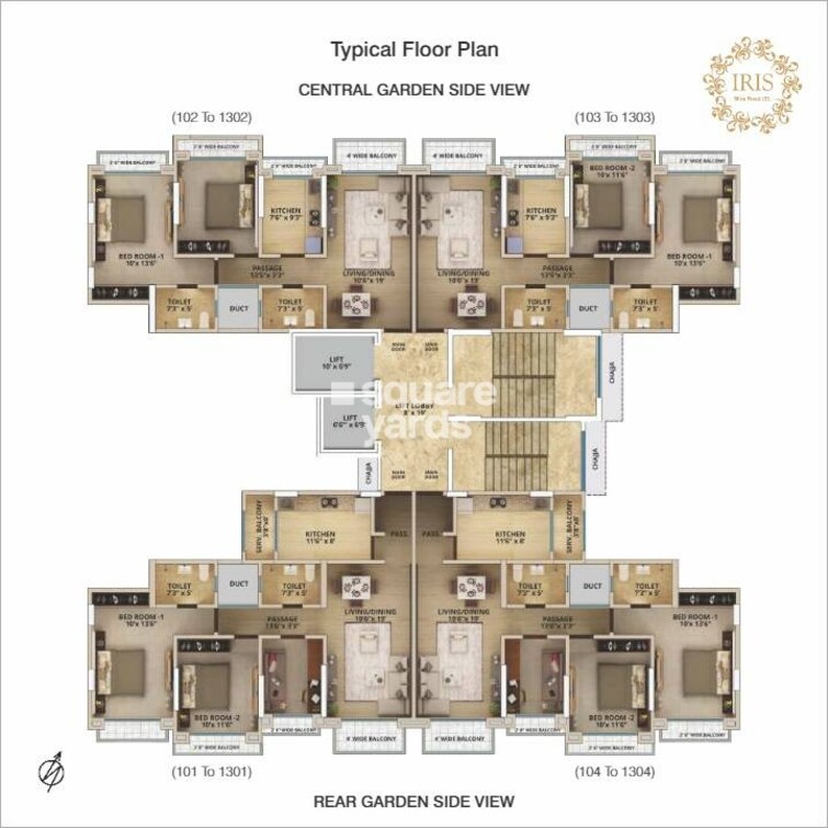 JK Iris Floor Plans 1