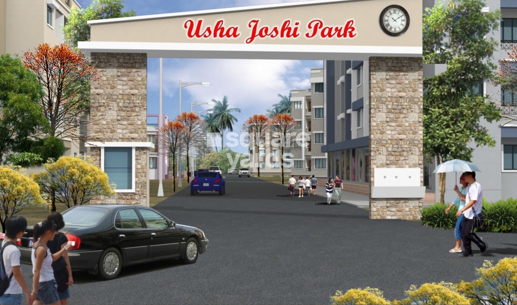 JKT Usha Joshi Park Entrance View