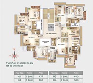 Joshi Darshani CHS Floor Plans