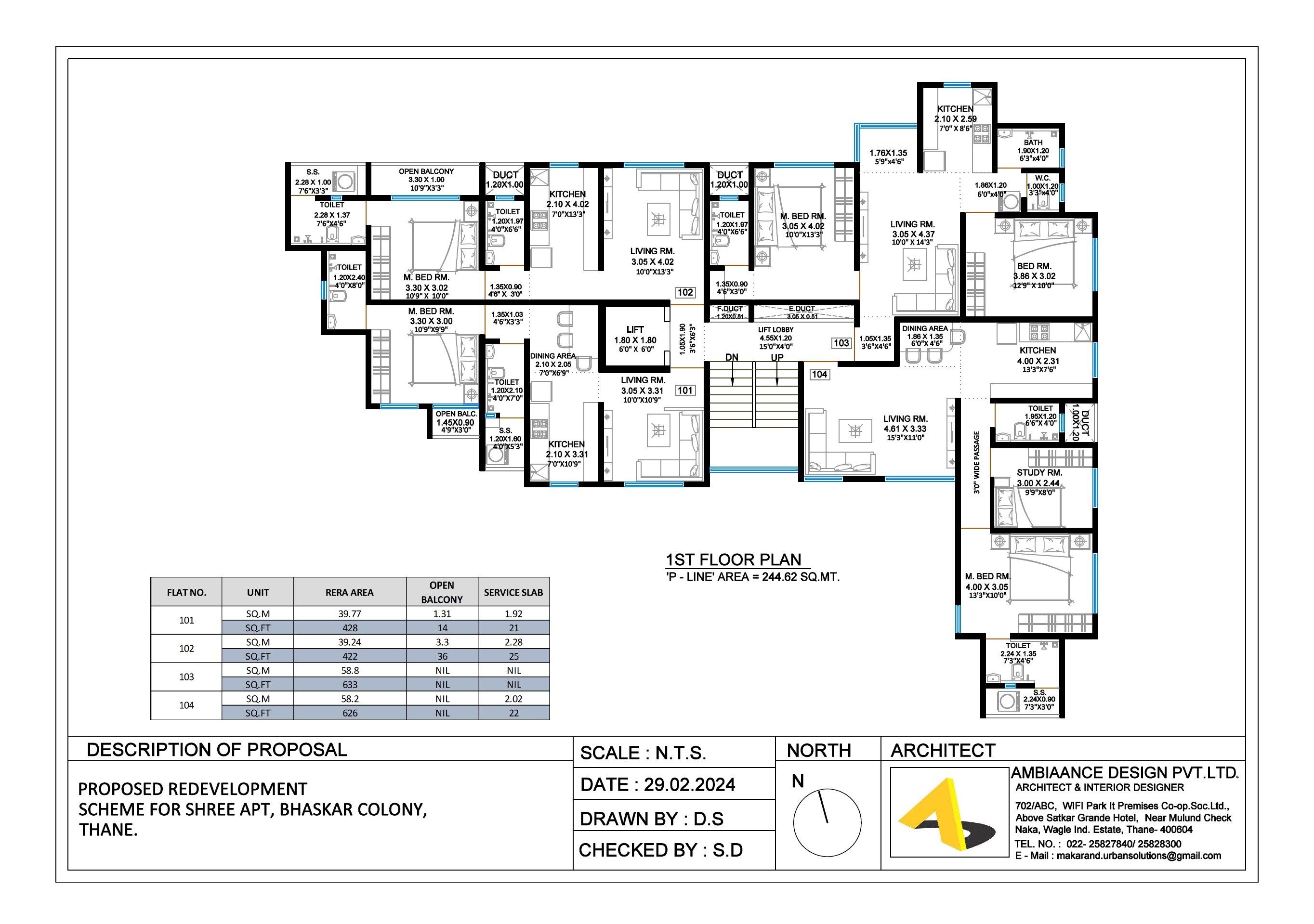Joshi Shree Apartments Floor Plans