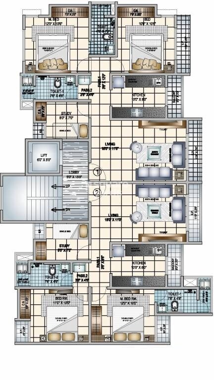 Joshi Snehadeep CHS Floor Plans
