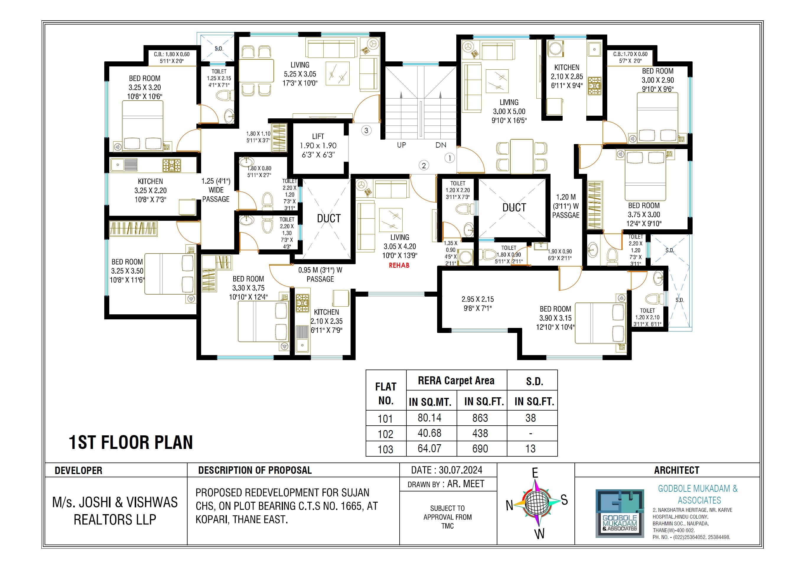 Joshi Sujan CHS Floor Plans