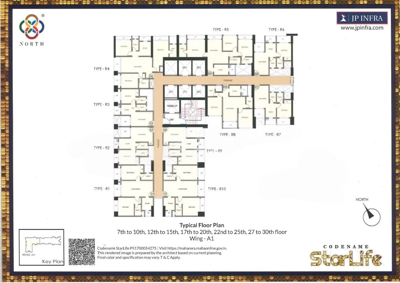 JP Codename StarLife Floor Plans