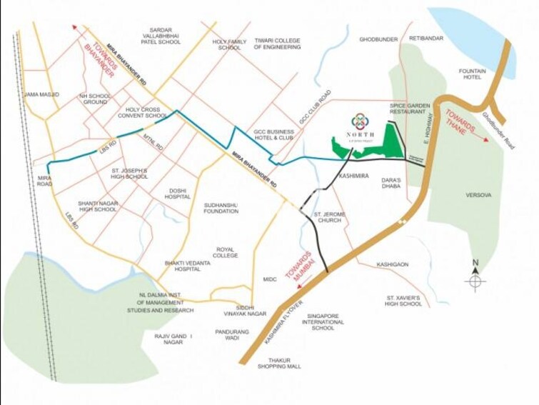 JP Infra North Celeste Location Image