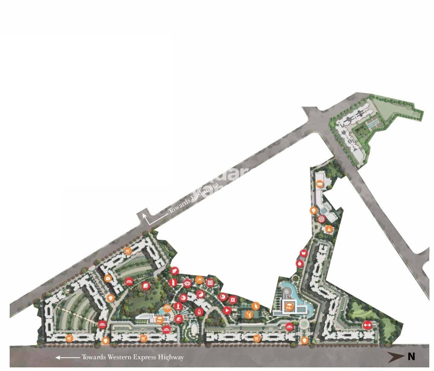 JP Infra North Celeste Master Plan Image