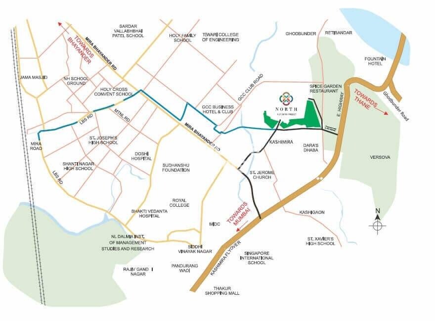 JP North Atria Location Image