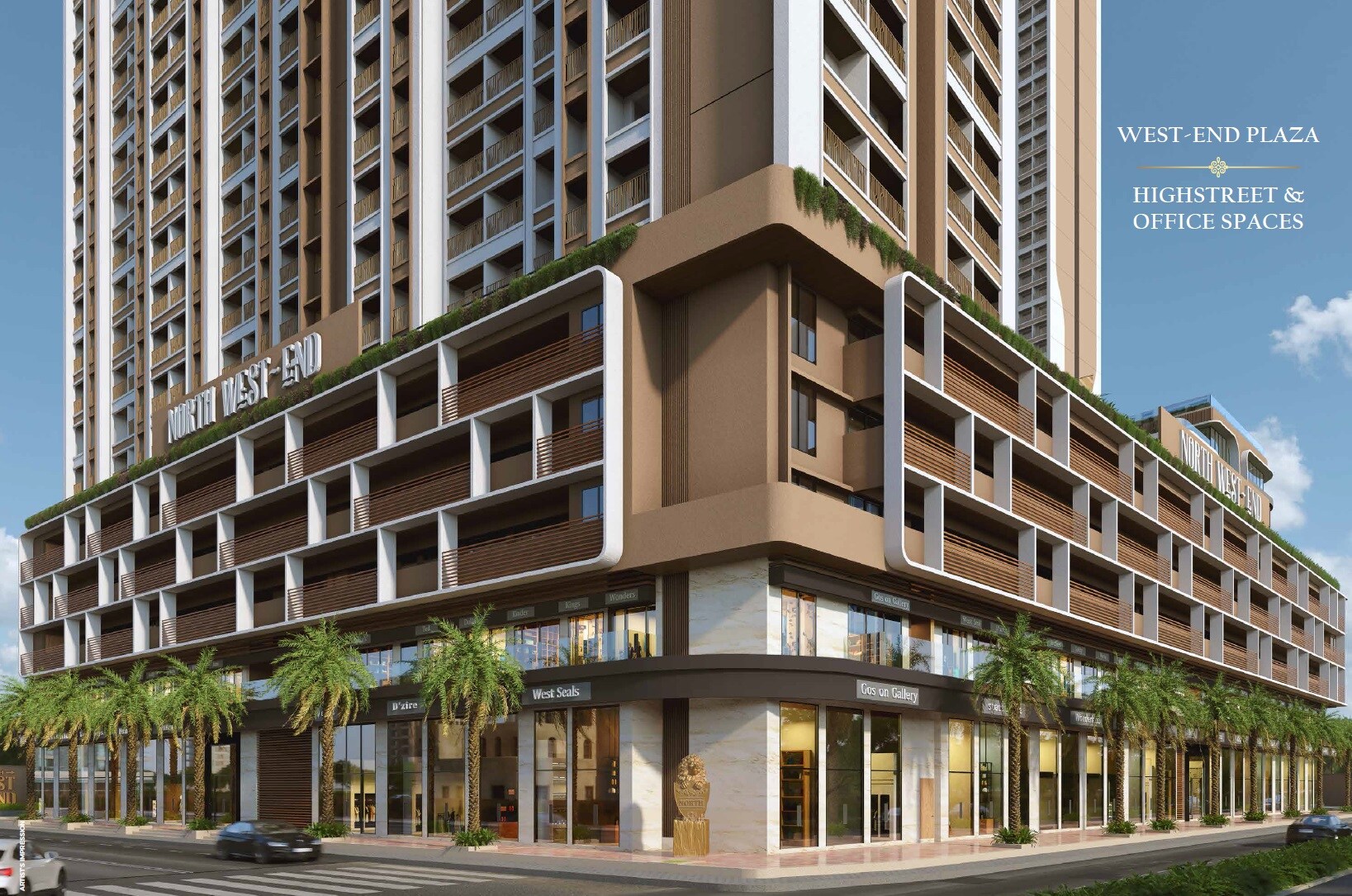 JP North Westend Apartment Exteriors 3