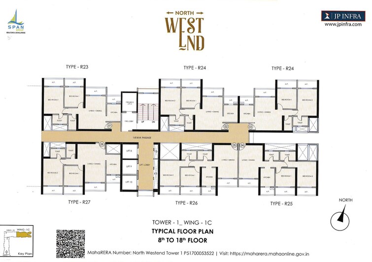 JP North Westend Floor Plans 1