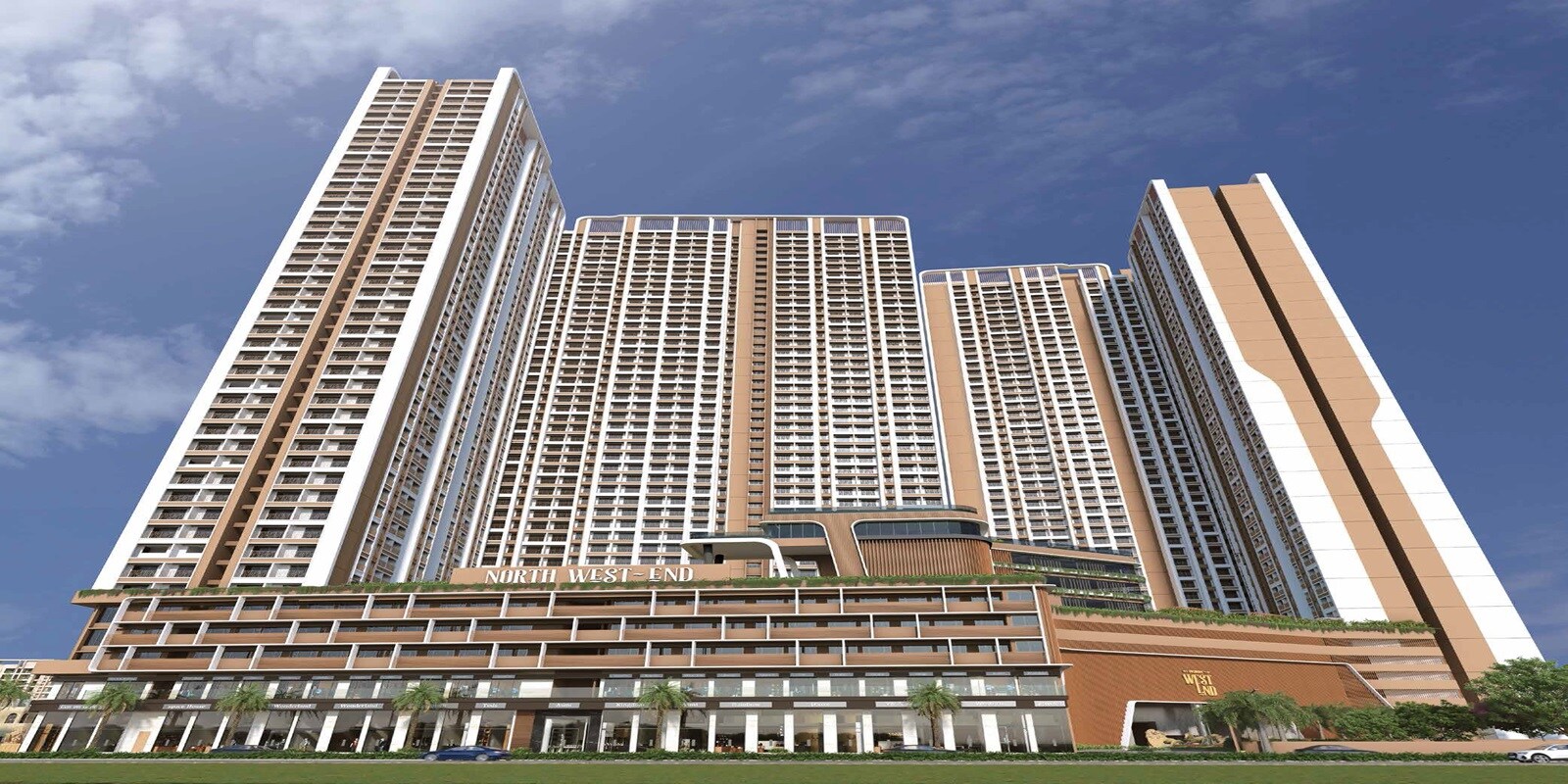 JP North Westend residential project in Bhayandar West