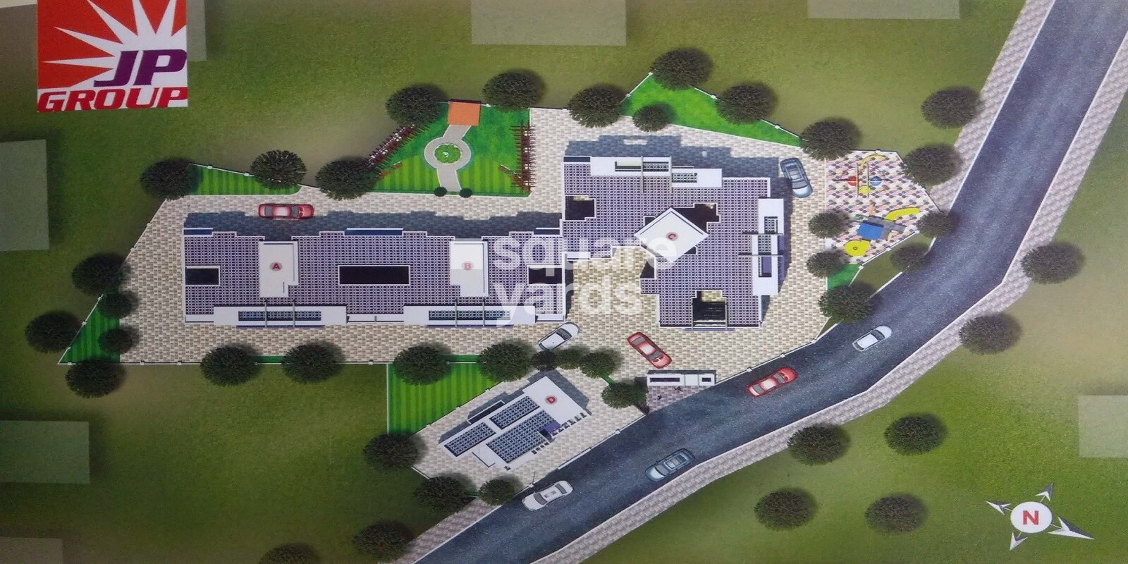 JP Omkar Heights Master Plan Image