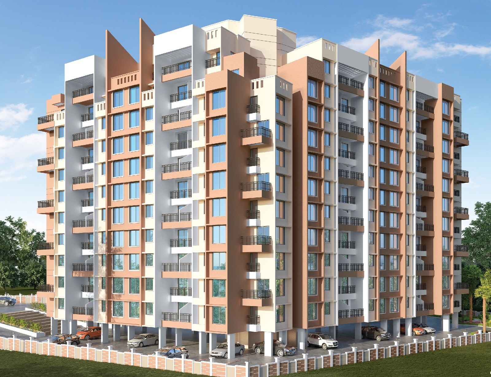 JP Regency Ambernath Tower View 1