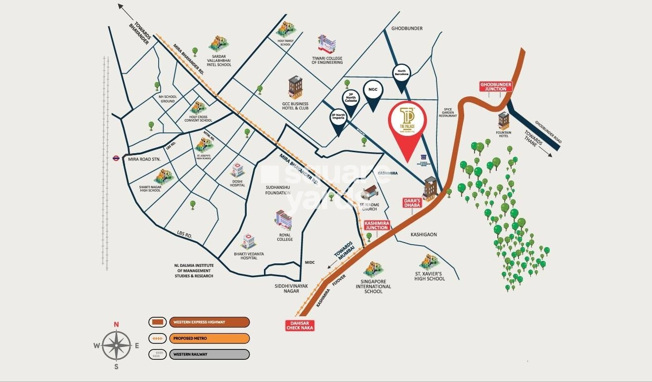 JP The Palace Location Image