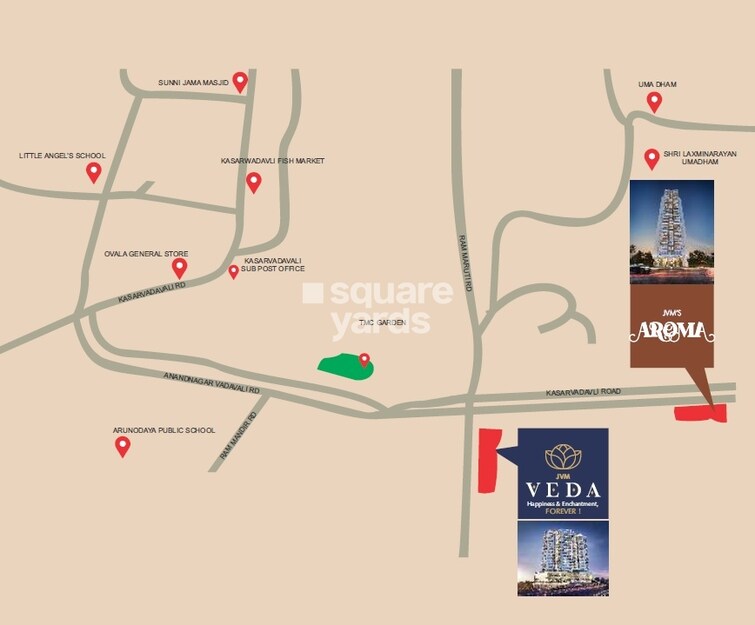 JVM Aroma Location Image