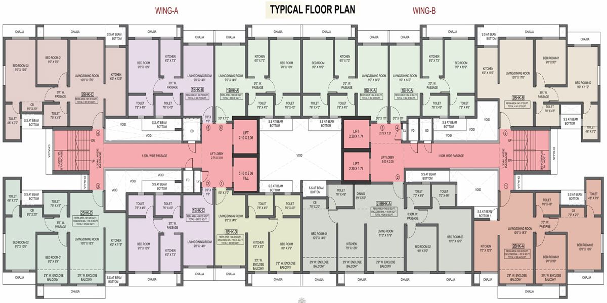 JVM Centrum Floor Plans