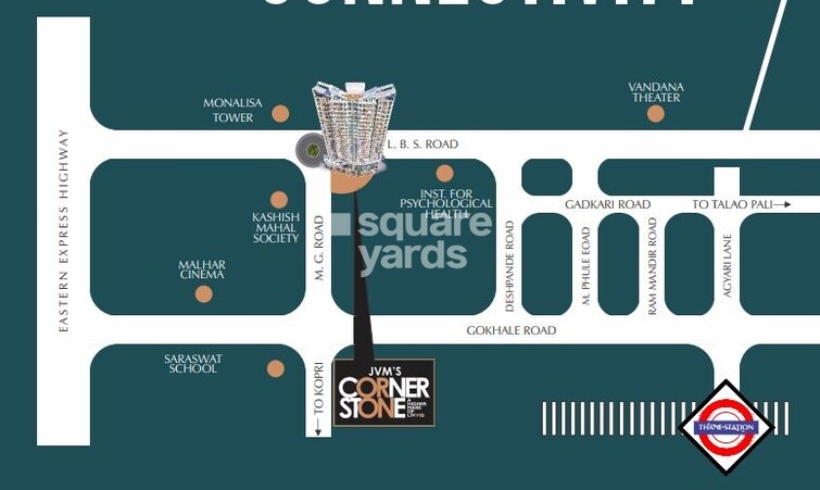 JVM Corner Stone Location Image