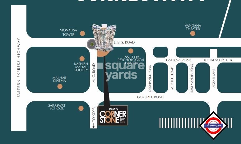 JVM Corner Stone Location Image