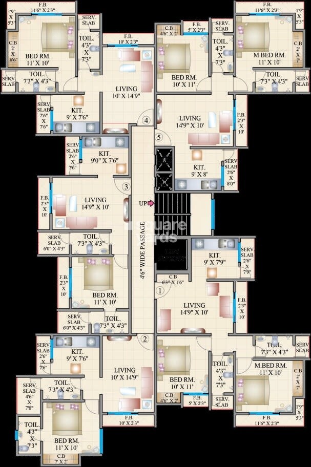 JVM Shubham Floor Plans
