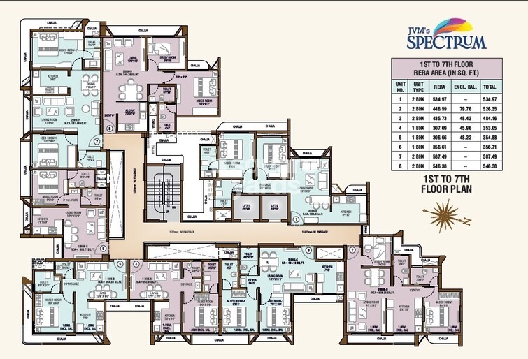 JVM Spectrum Floor Plans