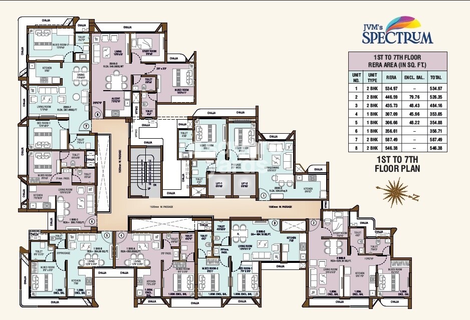 JVM Spectrum Floor Plans
