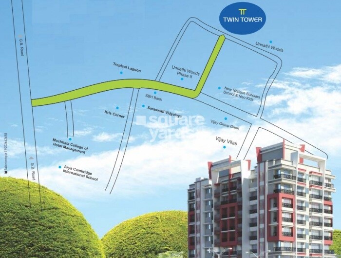JVM Twin Tower Location Image