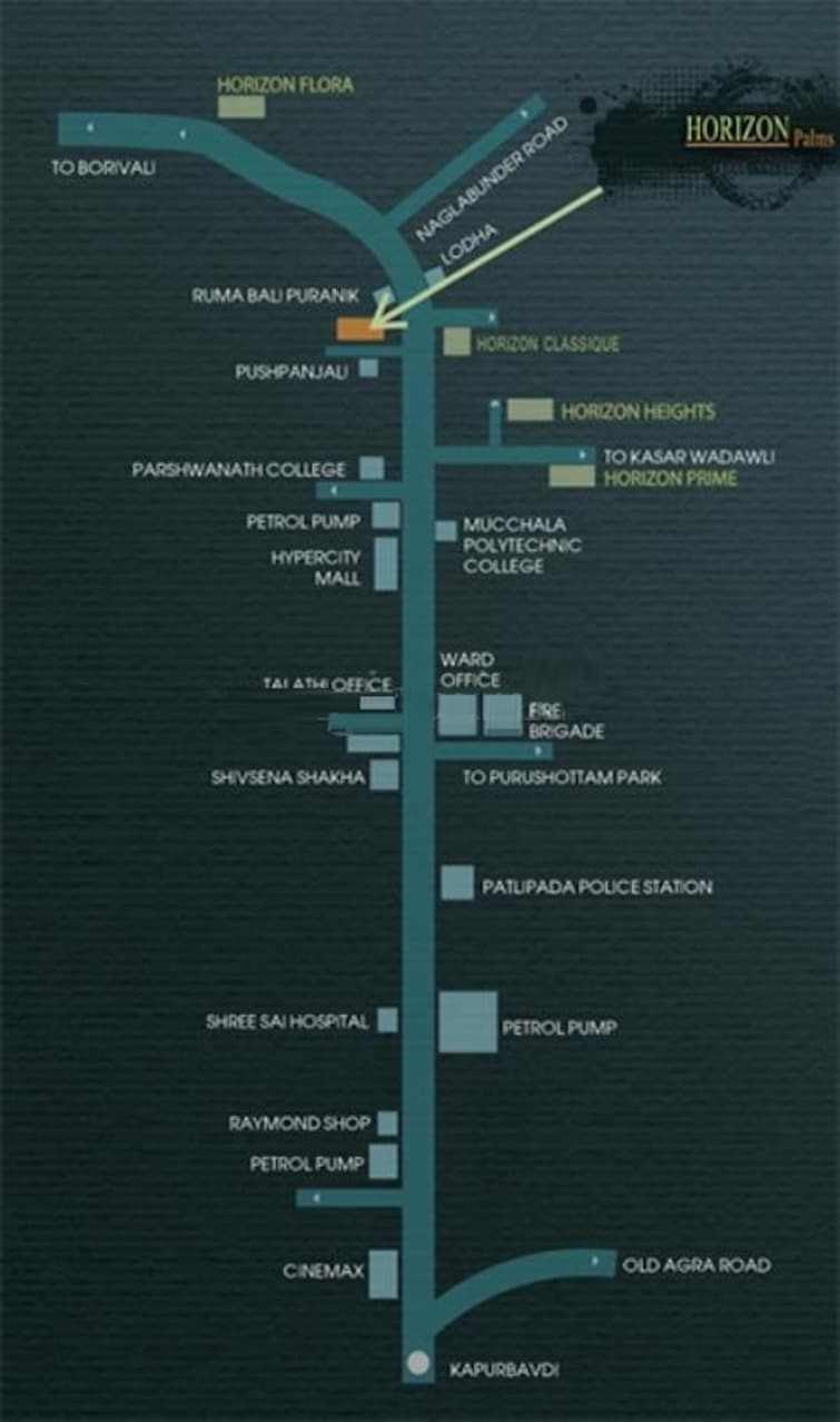 K M Horizon Palms 2 Location Image