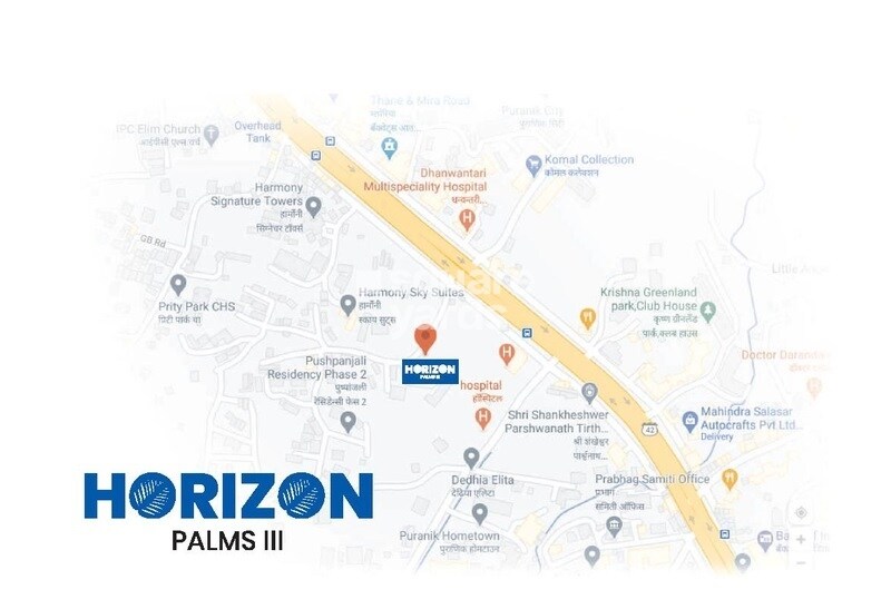 K M Horizon Palms III Location Image