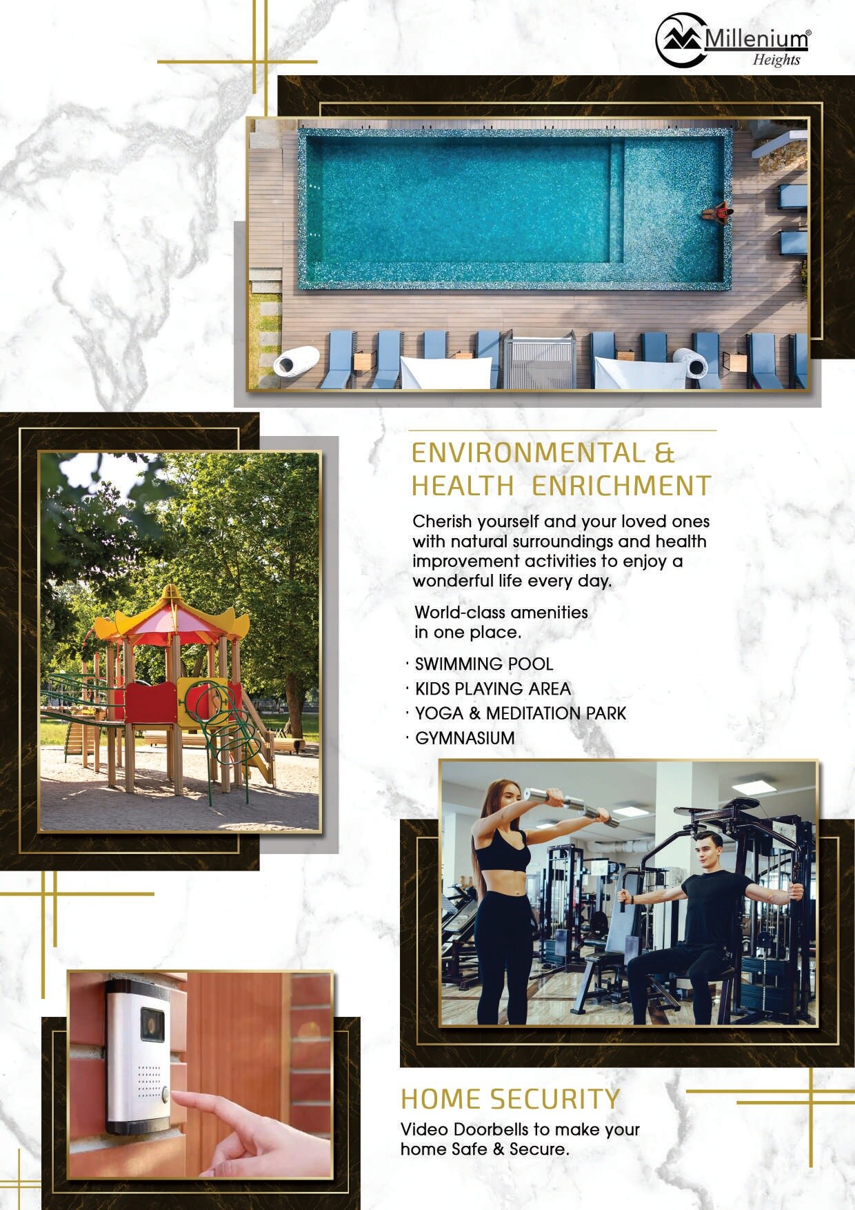K P Millenium Heights Amenities-Features