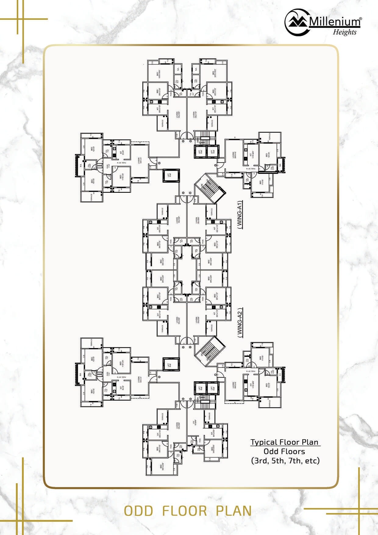 K P Millenium Heights Floor Plans 2