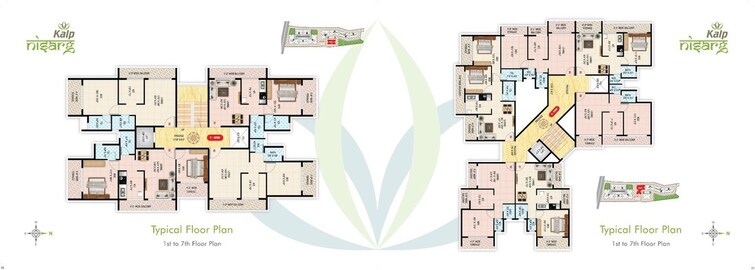 Kalp Nisarg Phase I Floor Plans