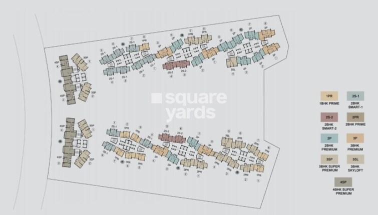 Kalpataru Immensa D Master Plan Image