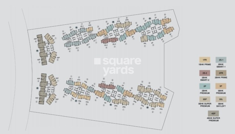 Kalpataru Immensa D Master Plan Image