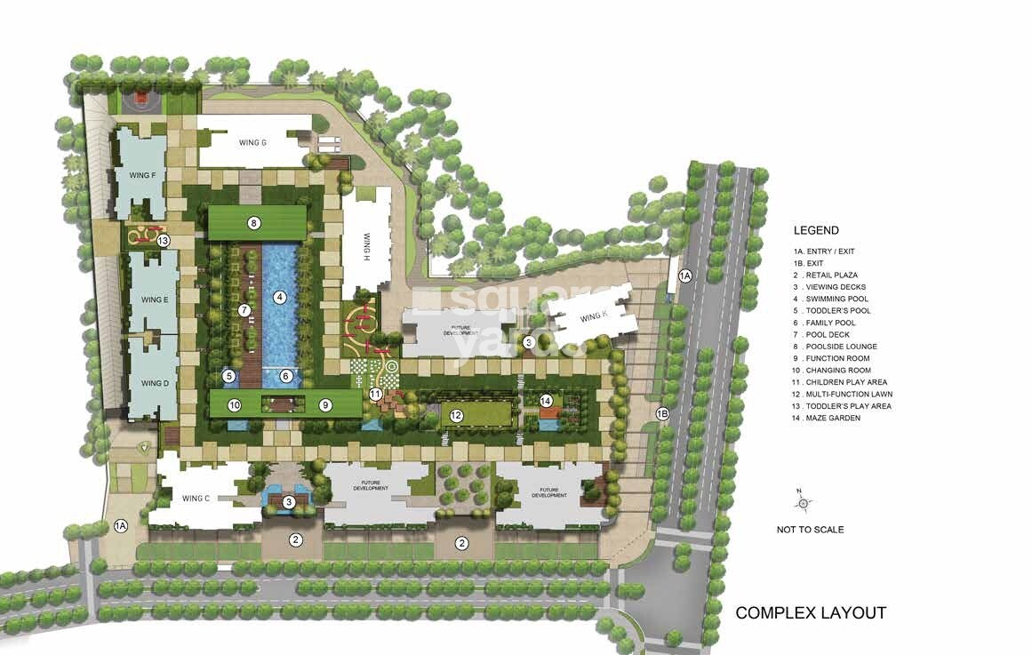 Kalpataru Immensa F Master Plan 1